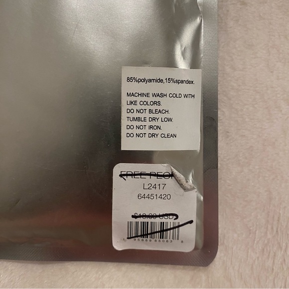 Free People Camila Lace Lacey Sheer Stockings Lingerie Socks | One Size - Picture 6 of 6